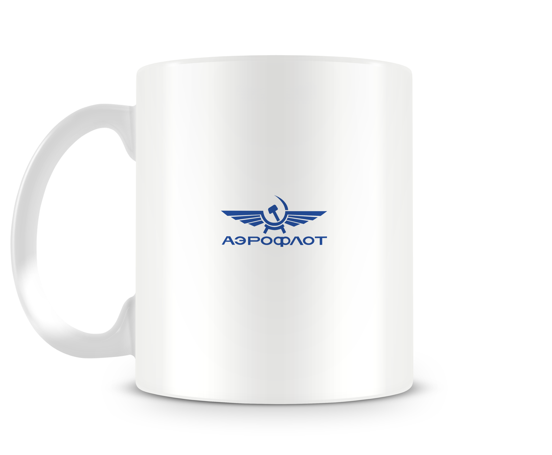 Aeroflot Ilyushin IL-86 Mug - Aircraft Mugs