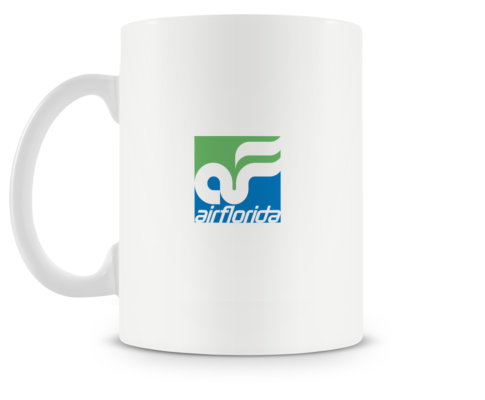 back Air Florida Boeing 737 Mug 15oz
