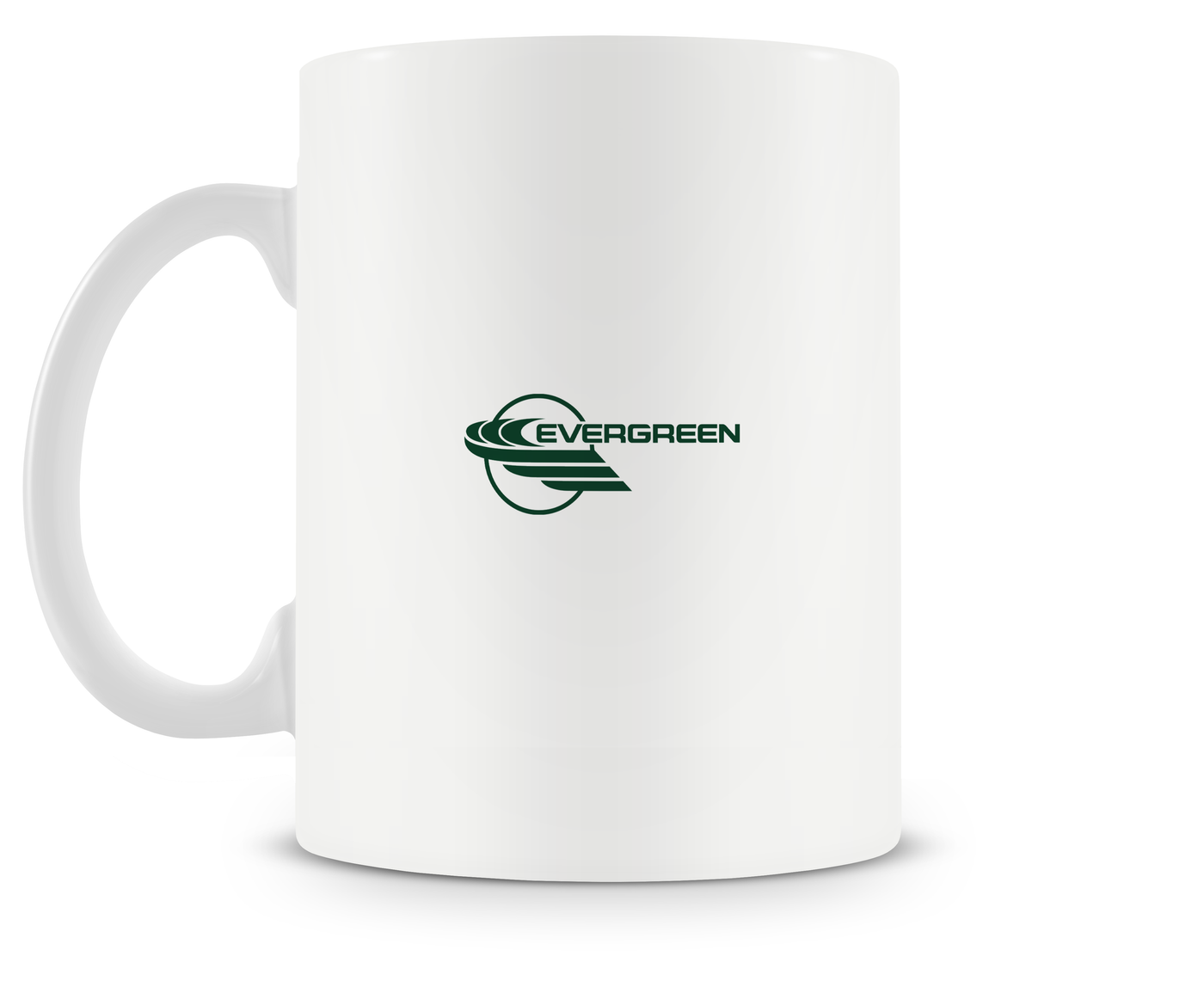 back Evergreen International Boeing 747 Mug 15oz