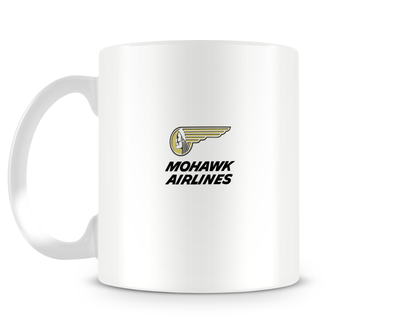back Mohawk Airlines BAC One-Eleven Mug