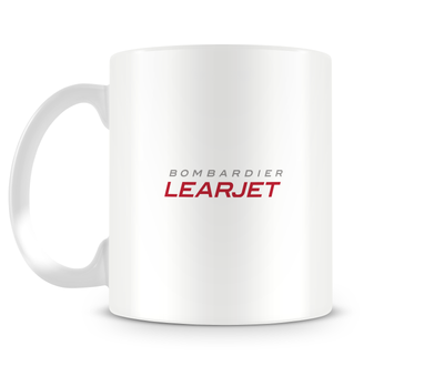 back Bombardier Learjet 31 Mug