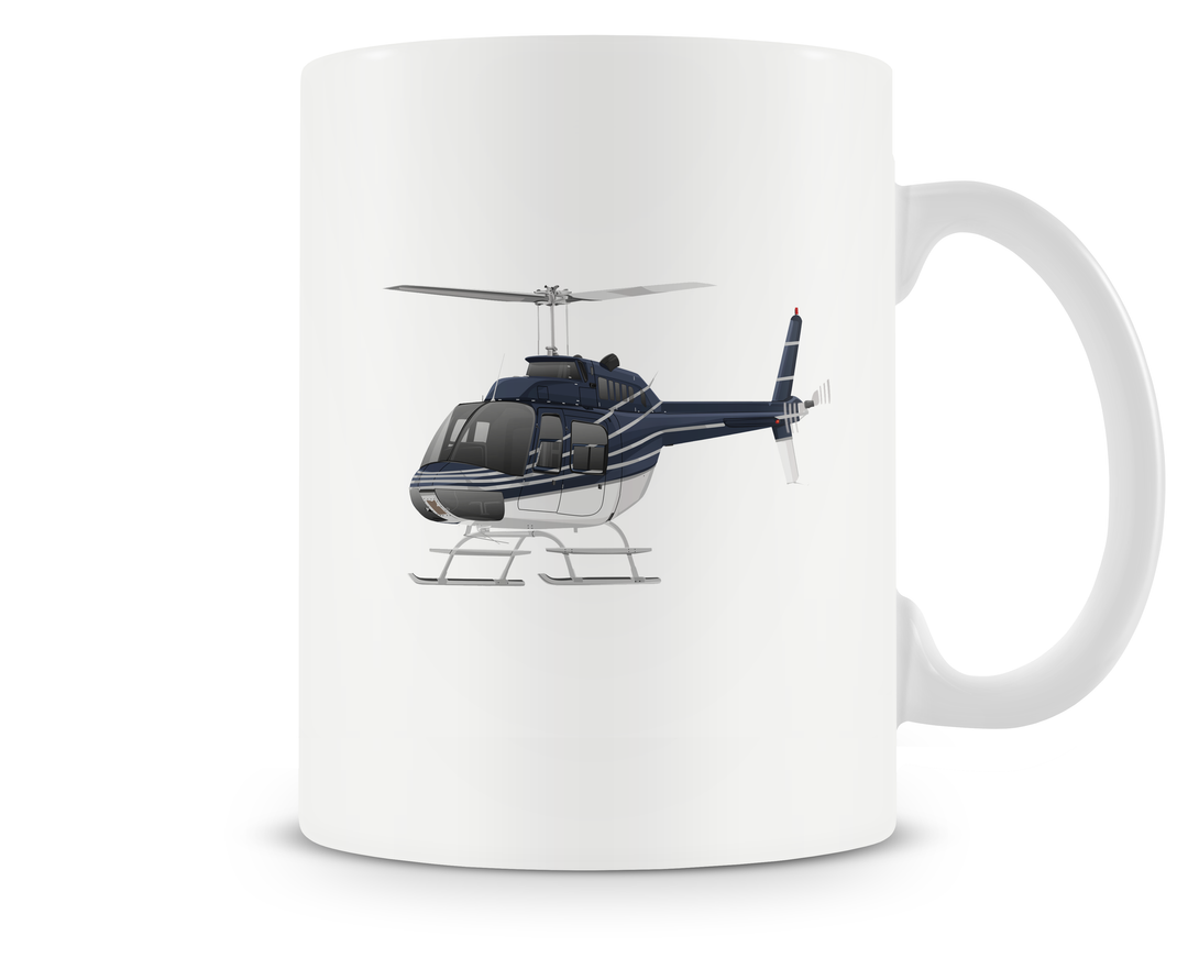 Bell 206BIII Jetranger Mug - Aircraft Mugs