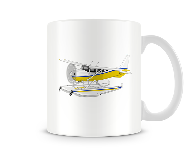 Cessna 206 Floatplane Mug - Aircraft Mugs