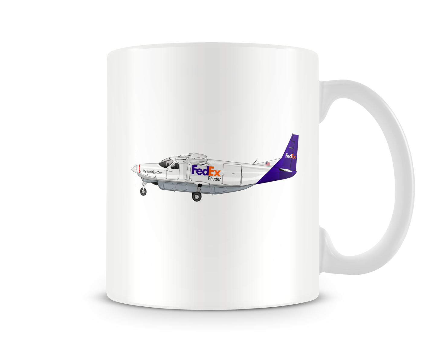 FedEx Cessna Caravan Mug