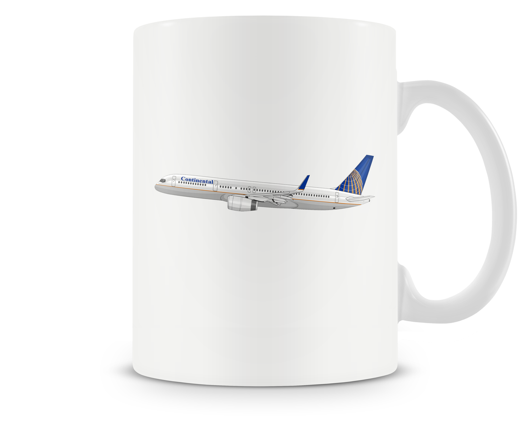Continental Airlines Boeing 757 Mug 15oz