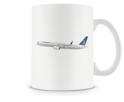 Continental Airlines Boeing 757 Mug 15oz
