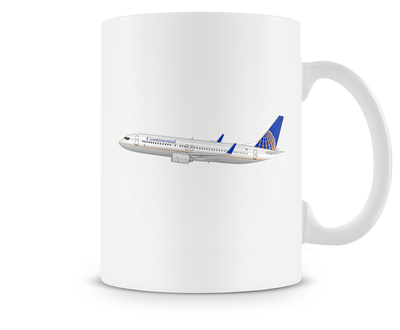 Continental Airlines Boeing 737NG Mug - Aircraft Mugs
