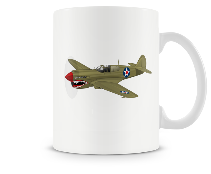 Curtiss P-40 Warhawk Mug - Aircraft Mugs