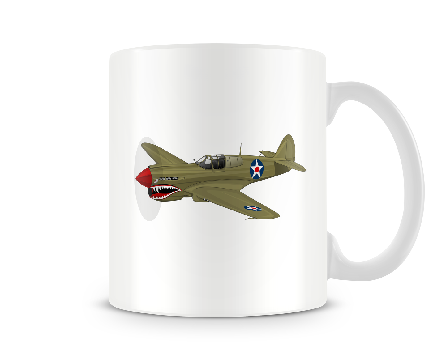 Curtiss P-40 Warhawk Mug - Aircraft Mugs