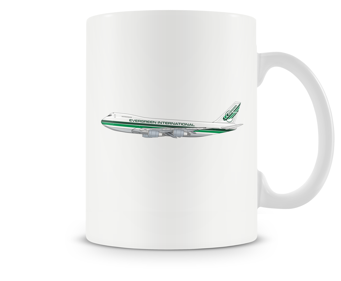 Evergreen International Boeing 747 Mug 15oz