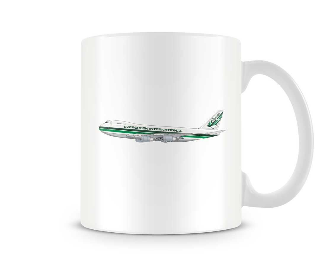 Evergreen International Boeing 747 Mug