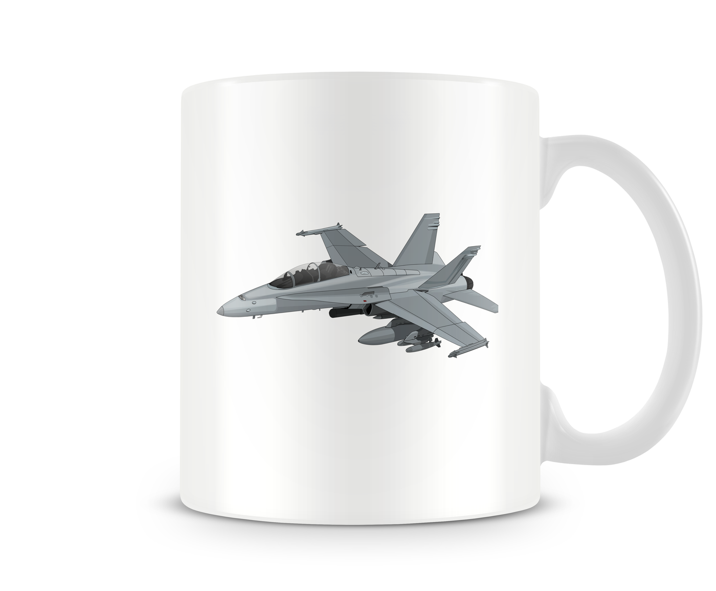 McDonnell Douglas F-18 Hornet Mug - Aircraft Mugs