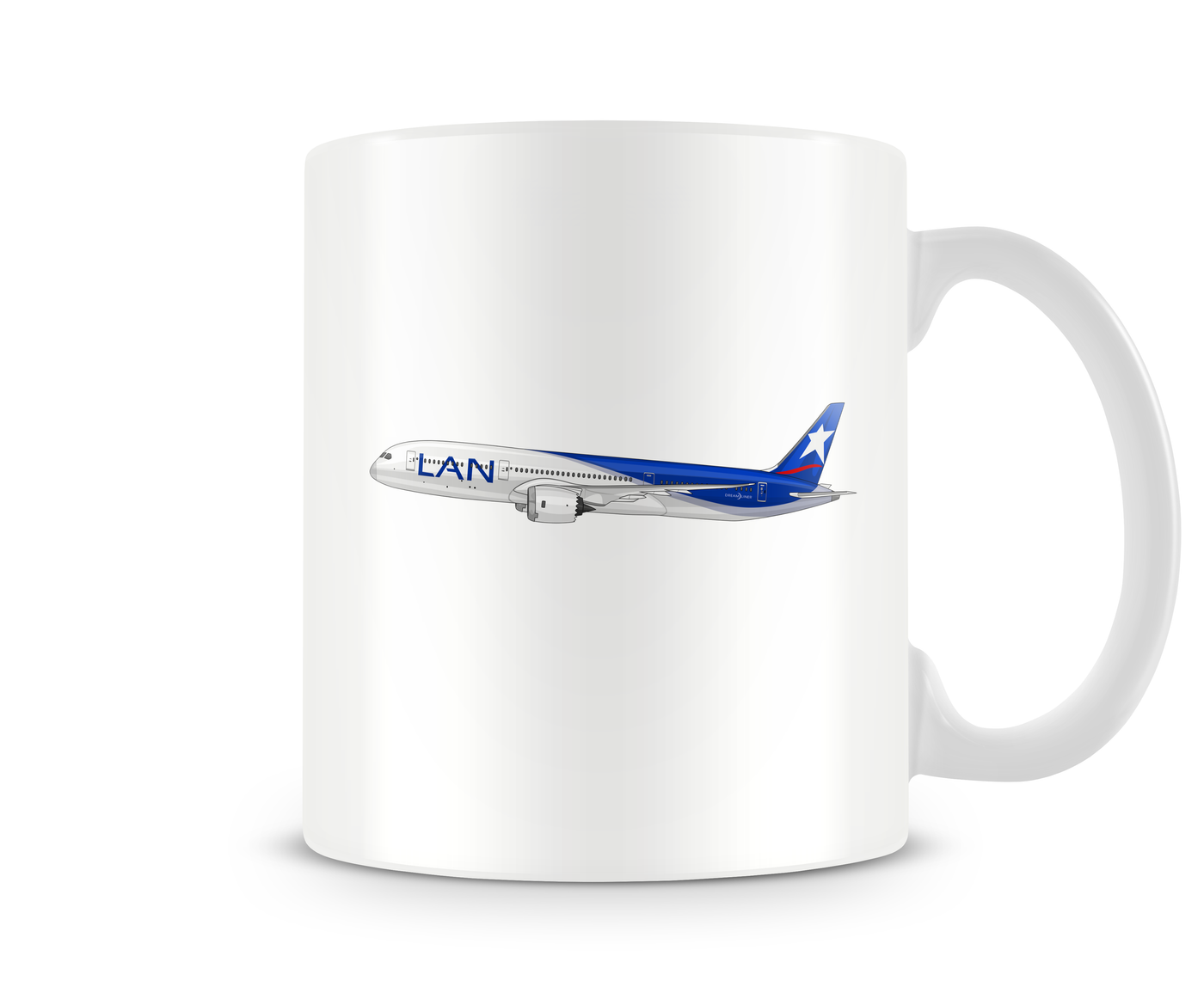 LAN Airlines Boeing 787 Mug - Aircraft Mugs