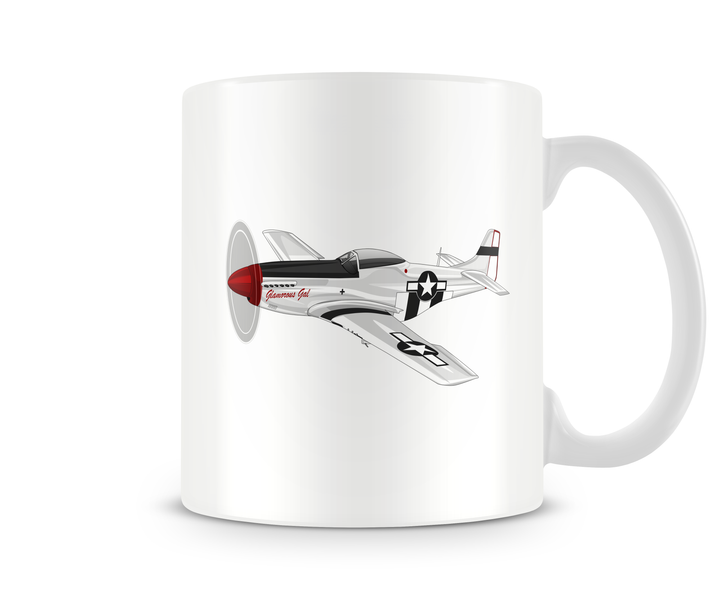 P-51 Mustang Mug - Aircraft Mugs