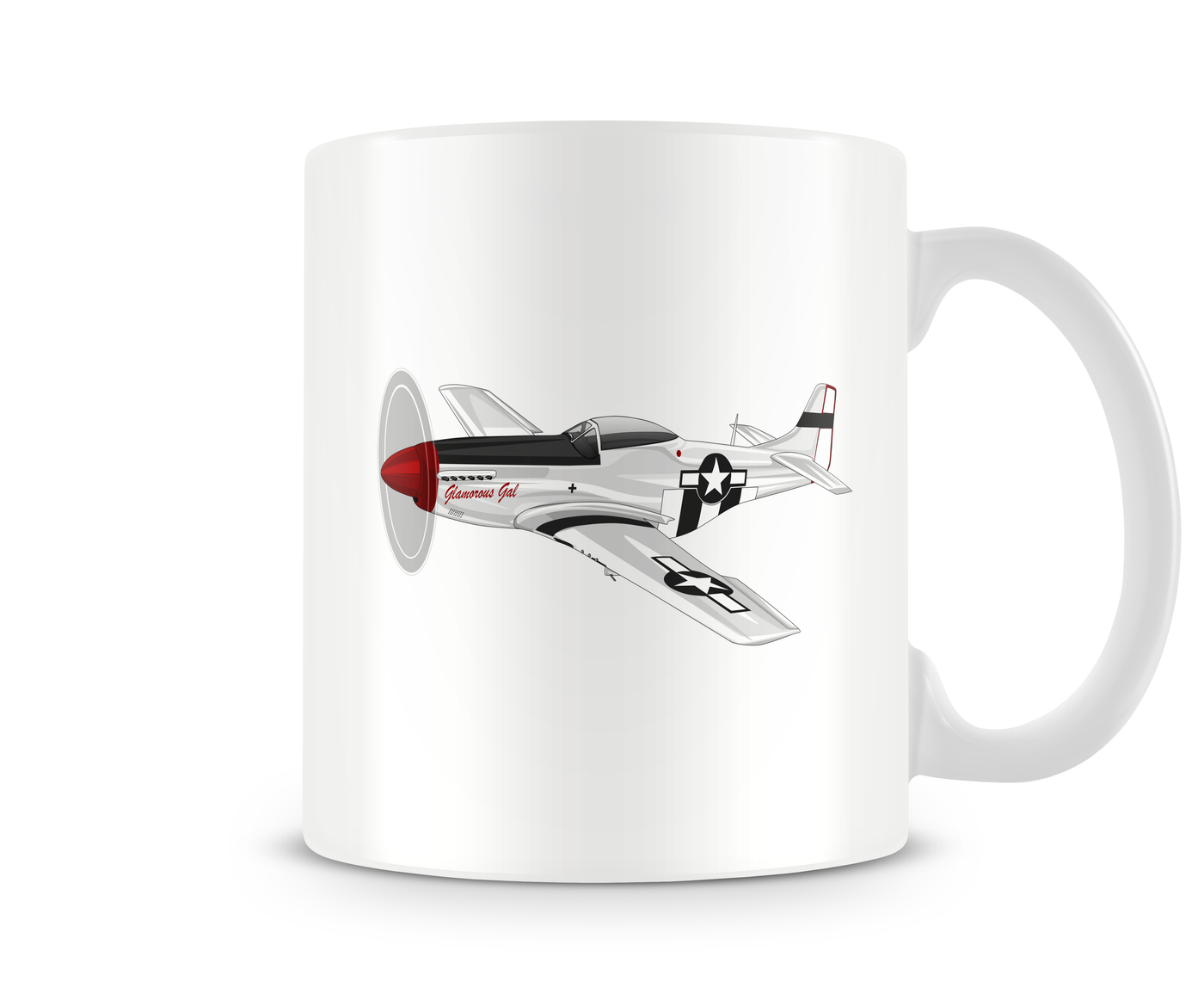P-51 Mustang Mug - Aircraft Mugs