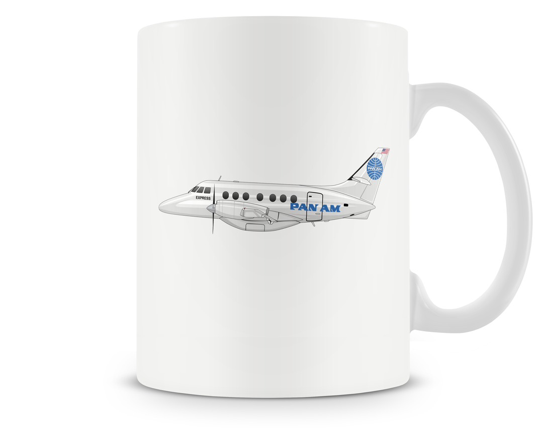 Pan Am Express BAE Jetstream 31 Mug 15oz