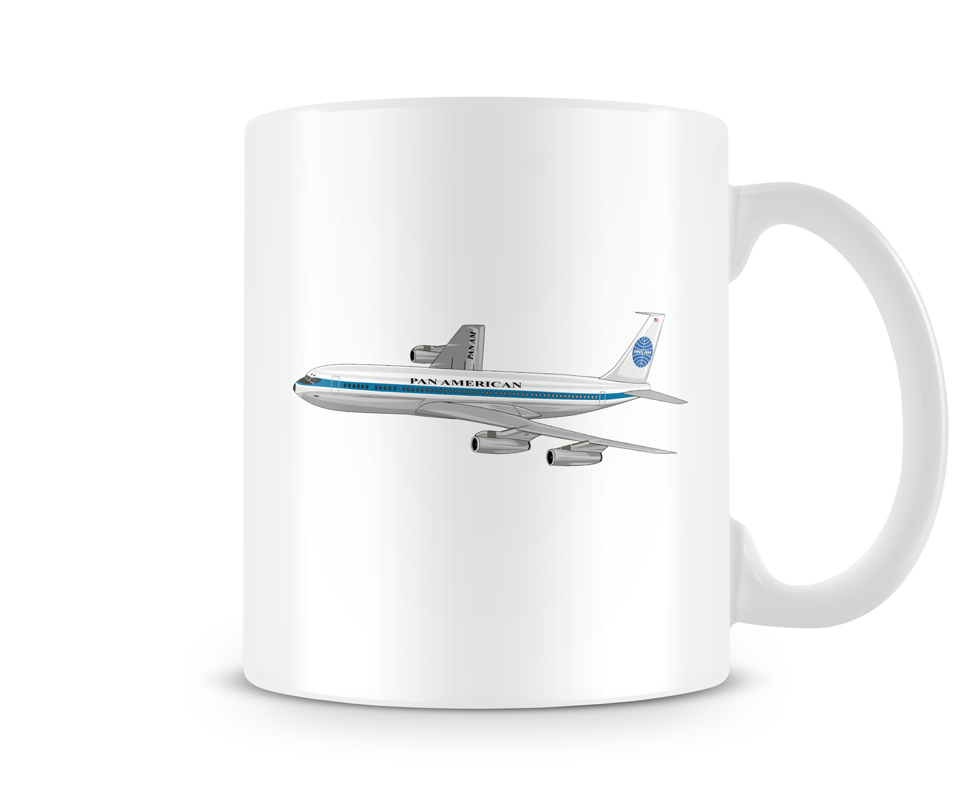 Pan Am Boeing 707 Mug
