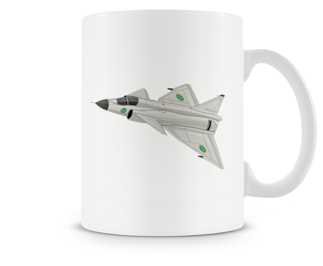 Saab 37 Viggen Mug - Aircraft Mugs