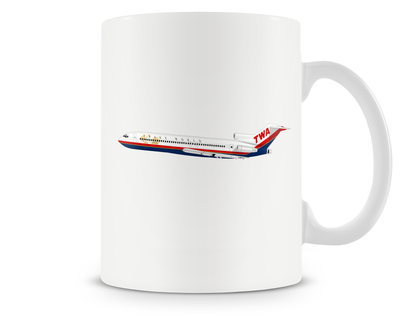 TWA Boeing 727-200 Mug 15oz