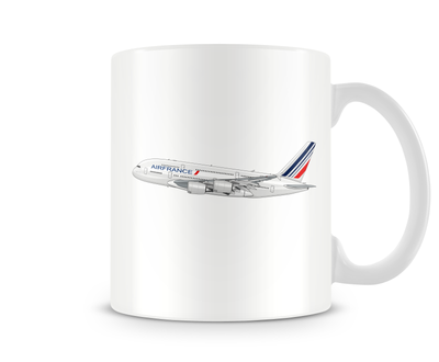 Air France Airbus A380 Mug - Aircraft Mugs