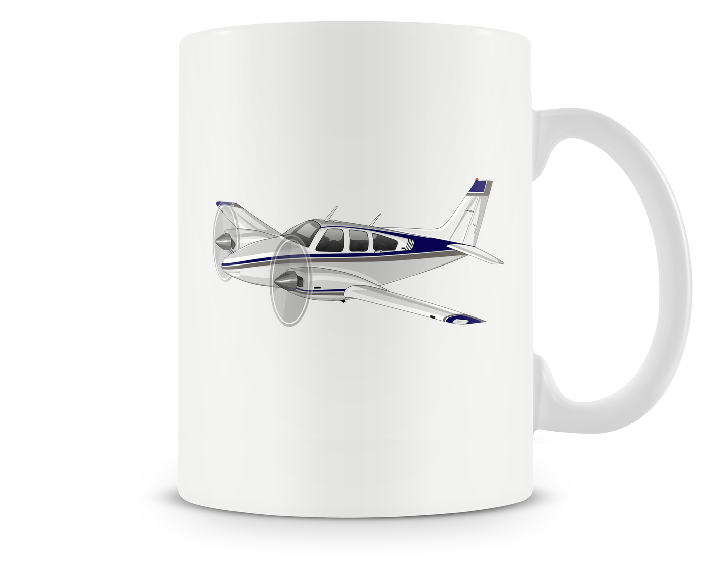 Beechcraft Baron 55 Mug - Aircraft Mugs