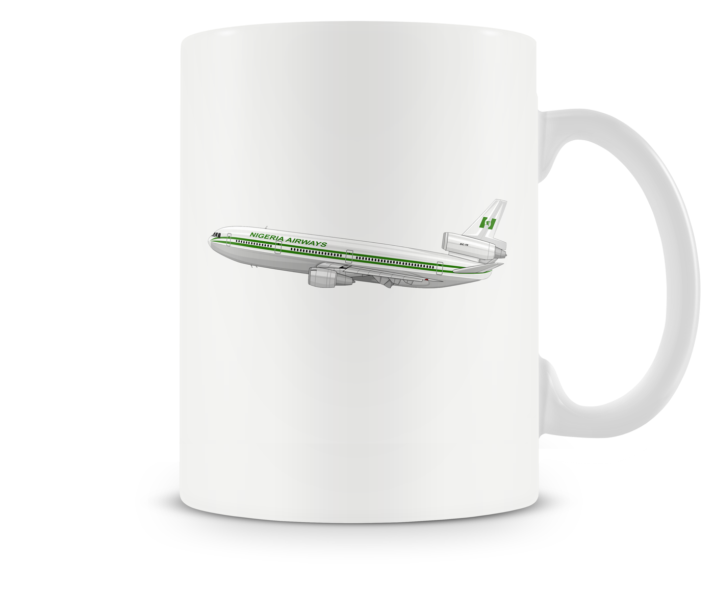 Nigeria Airways McDonnell Douglas DC-10 Mug - Aircraft Mugs