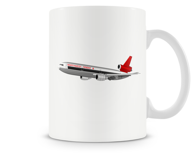 Northwest Airlines McDonnell Douglas DC-10 Mug - Aircraft Mugs