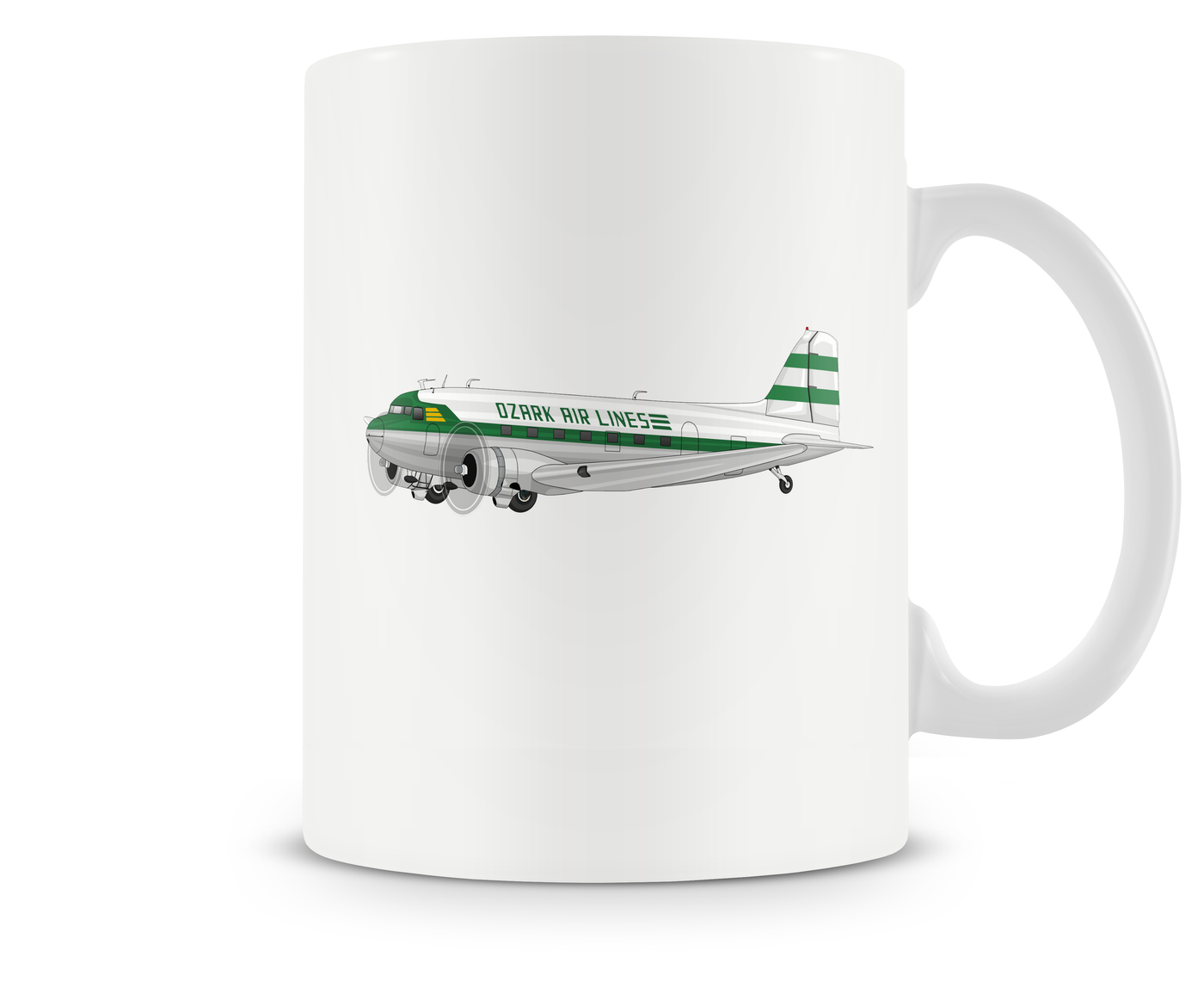 Ozark Airlines Douglas DC-3 Mug - Aircraft Mugs